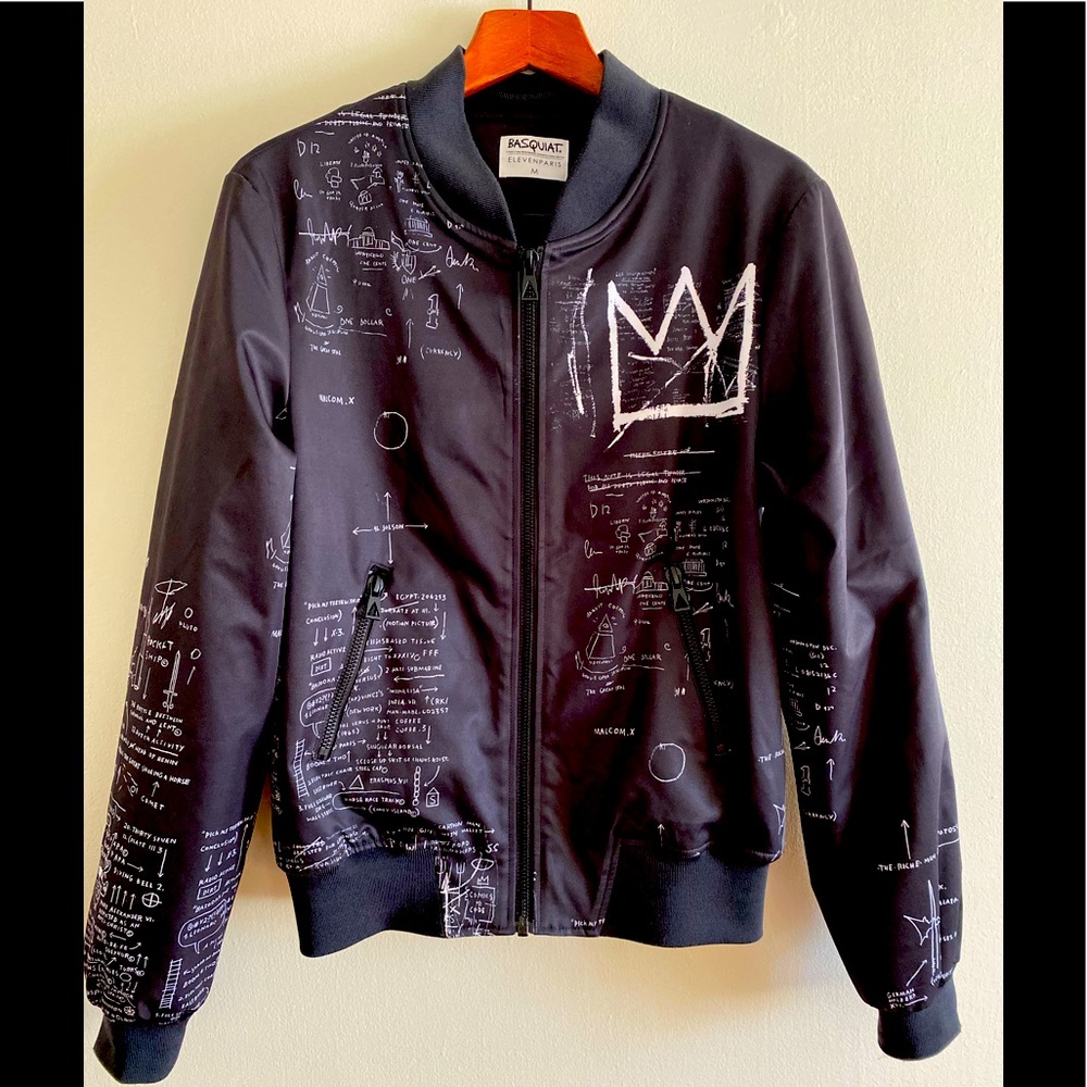 Eleven Paris x Basquiat bomber jacket
